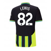 Manchester City Rico Lewis #82 Replika Bortatröja 2024-25 Kortärmad